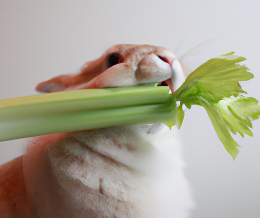 how much celery we should feed to rabbits