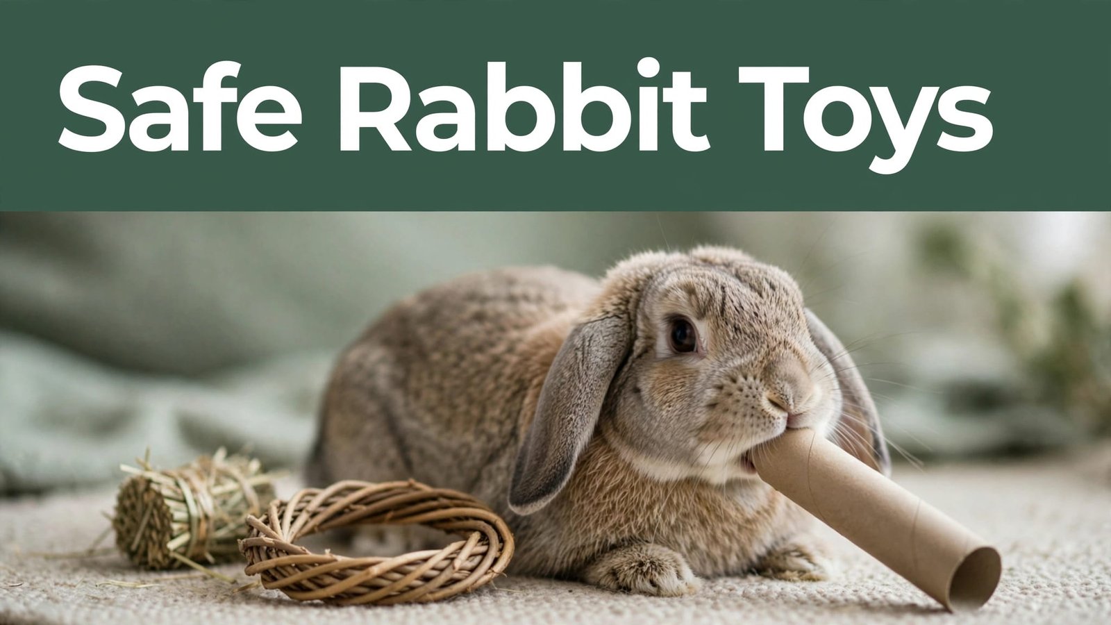 safe rabbit toys