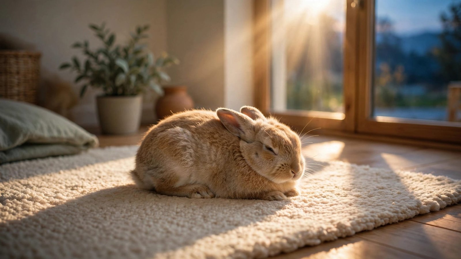 rabbit sleep habits