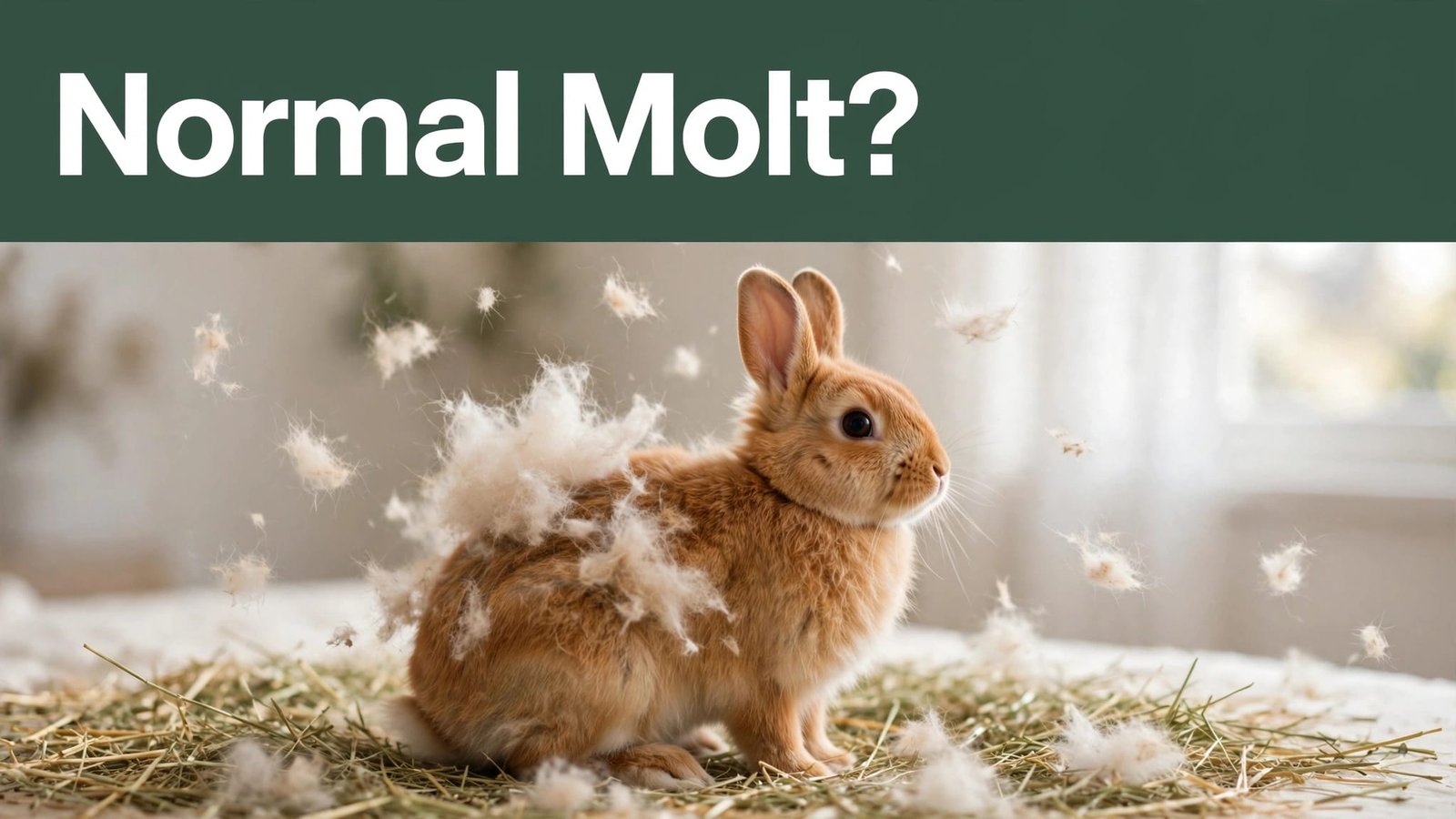 rabbit shedding