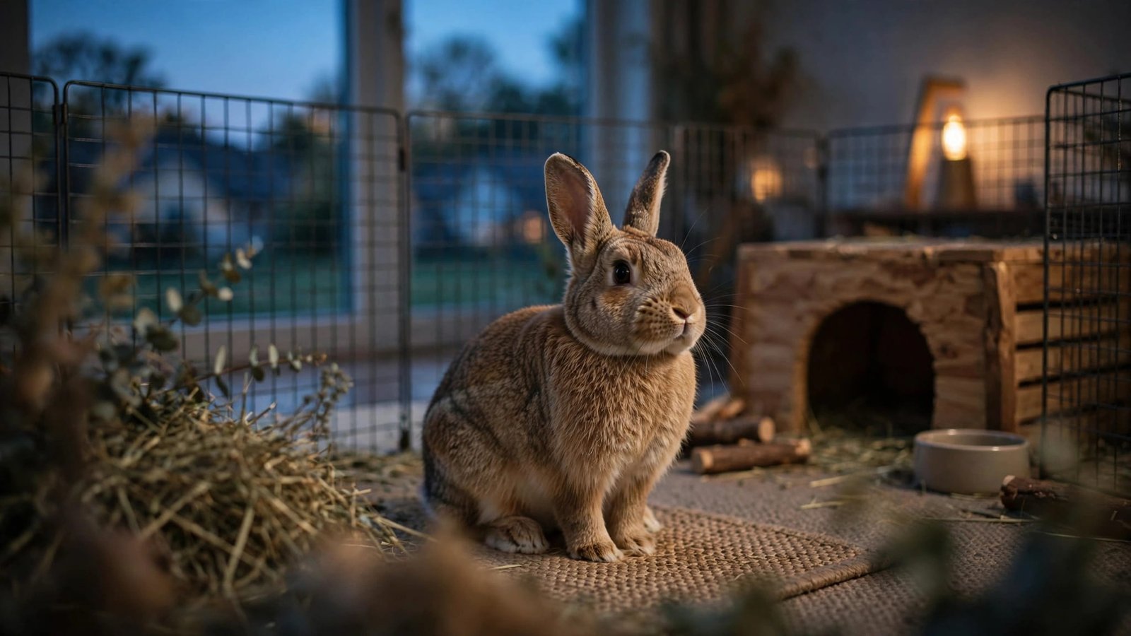 rabbits see in dark