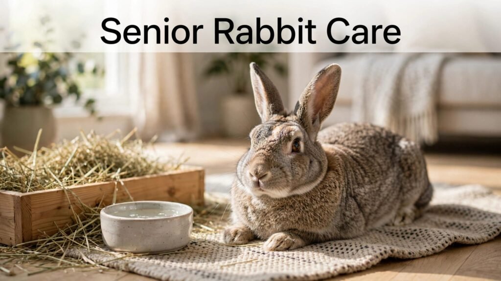 senior rabbit care